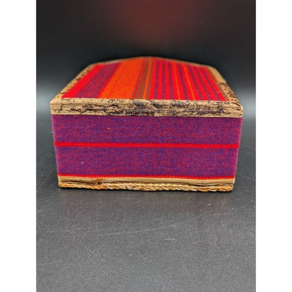 13 pc Handmade African Kenya Banana Fiber Palm Leaf Nativity Set Christmas Decor - Picture 14 of 16